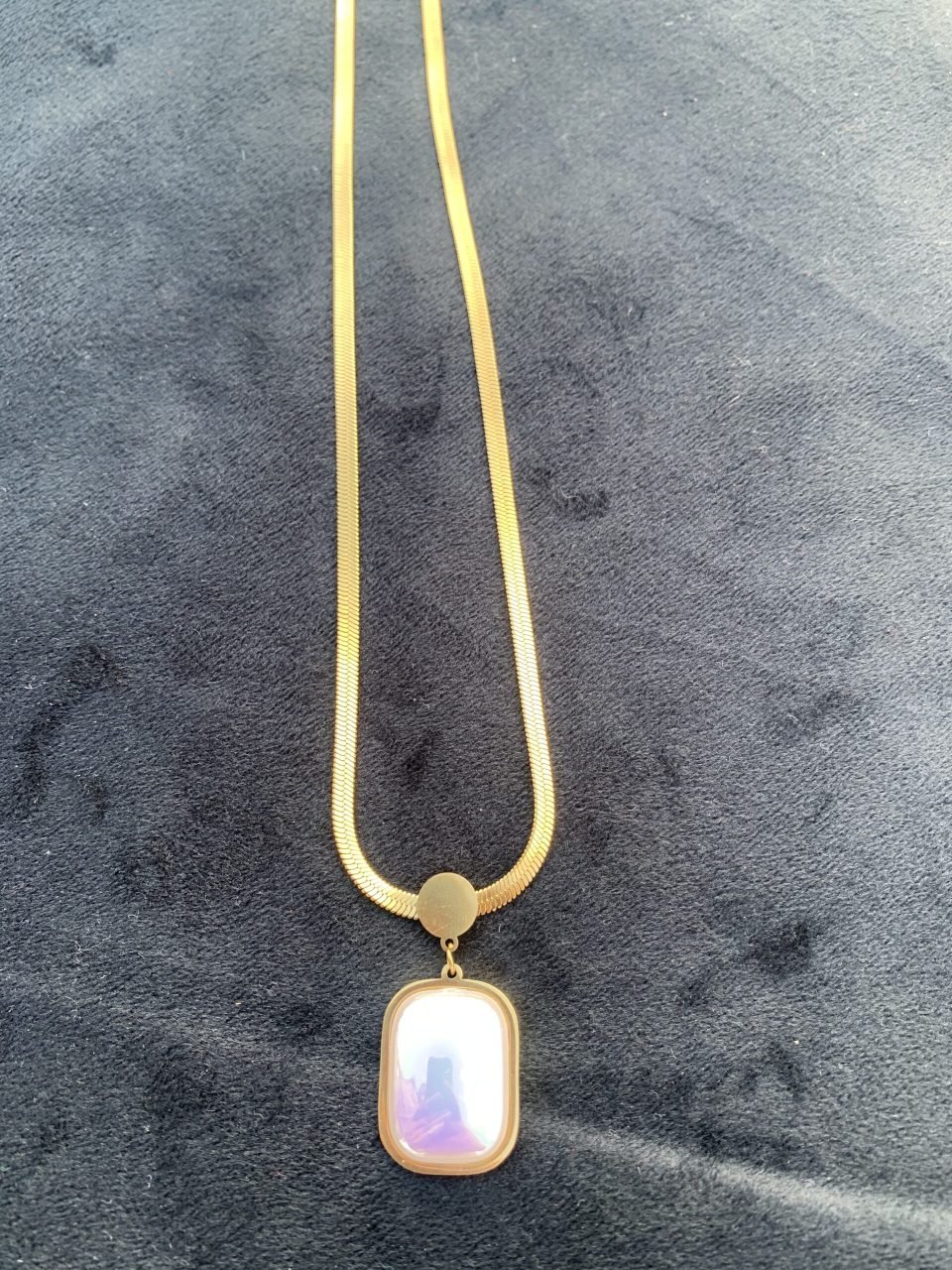 Golden Stone Pendant